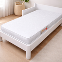 Ver imagem 1 de Colchão Berço Americano Baby Luxo Impermeável D18 Branco 70x130cm