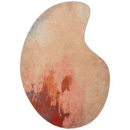 Tapete Orgânico Origem 2,50 X 3,50 Bege/terracota - 3