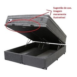 2 Pares de Puxadores para Todas As Camas Box Baú Cinza - 5