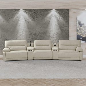 Sofá Decorativo Swift Curvo Elétrico C/porta Copos Baú Cooler Reclinável Retrátil Som Bluetooth e Ca