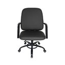 Ver imagem 2 de Cadeira Obeso Bigger 200 Kgs Preta