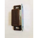 Ver imagem 2 de Fecho Magnético Porta Guarda-Roupa E Armário Marrom 28 Peças