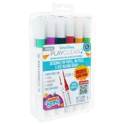 Conjunto Canetinhas Playclean Polibrinq - 1