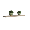 Ver imagem 3 de Prateleira Reta Decorativa 180x20 Mdf com Suporte Invisível Plancasa:carvalho