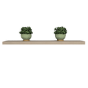 Ver imagem 1 de Prateleira Reta Decorativa 180x20 Mdf com Suporte Invisível Plancasa:carvalho