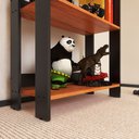 Ver imagem 6 de Nicho para Brinquedoteca ou Quarto Infantil para Organizar Brinquedos - Preto com Nature