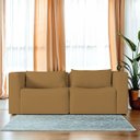 Ver imagem 2 de Sofá 2 Lugares Billy 150cm Orgânico Luxo Recepção Bouclé