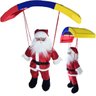 Decoração Natalina Papai Noel Paraquedas Resistente ao Tempo - 2