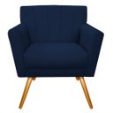 Ver imagem 3 de Kit Diva Recamier Vanessa 185cm Lado Esquerdo e 02 Poltronas Laura Suede - Doce Sonho Móveis RECAMIE