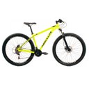 Ver imagem 1 de Bicicleta 29 Absolute Nero 4 Câmbios Shimano 24v K7 Freio Hidráulico Trava - Amarelo Tam.19