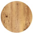 Ver imagem 1 de Tampo em MDF 18mm Redondo 80 cm - Antiquá Personal Decor Design Tampo Redondo em MDF Marrom