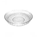 Ver imagem 1 de Prato para Bolo de Vidro Decorado Redondo 7x31x31.5cm