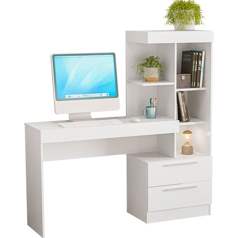 Mesa para Computador Office Kokai Branco - MoveisAqui Notável