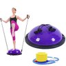 Meia Bola Bosu com Elastico Grande Yoga Academia Pilates Reabilitaçao Fisioterapia Step Ginastica Eq - 1
