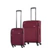 Conjunto de Malas de Viagem Expansível Poliester Samsonite Bahia Cadeado Tsa Rodas 360º P/m Vinho - 1