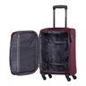 Conjunto de Malas de Viagem Expansível Poliester Samsonite Bahia Cadeado Tsa Rodas 360º P/m Vinho - 4