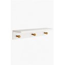 Ver imagem 1 de Prateleira para Quarto de Bebê, em MDF Branco, 67 cm de Largura
