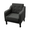 Ver imagem 2 de Poltrona Decorativa Bella Sala Recepção Escritorio - Lobo Shopp:cinza