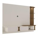 Ver imagem 3 de Painel Toronto para TV até 72 Polegadas Pinho Ripado/Off White - Artely Móveis