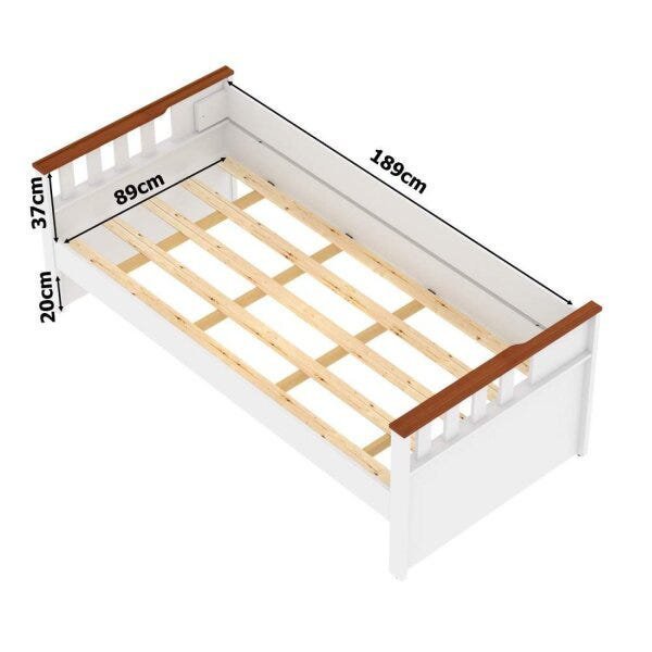 Sofá Cama Solteiro com Cama Auxiliar Cancun Tebarrot - 3