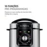 Panela Eletrica de Pressao Pratic Cook 5l Mondial Preto Inox 127v - 6