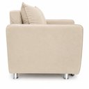 Ver imagem 6 de Poltrona Extensivel Confortável 125cm Daiana Suede Bege Império Decor