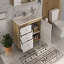 Ver imagem 2 de Conjunto Elisa C/pés 75 Cm - Fabribam