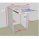 Ver imagem 5 de Bancada Embutir Lava E Seca A Louças Em Cima Com Prateleira