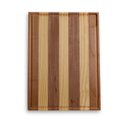 Ver imagem 3 de Tábua de Churrasco 45x32,5x2,1cm de Madeira com Rebaixo Excelente Alta Durabilidade