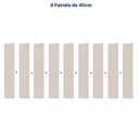 Ver imagem 5 de Painel Liso para TV até 86 Polegadas Planejado 360x230cm Aruá CabeCasa MadeiraOriginals Off White