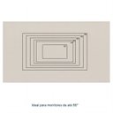 Ver imagem 6 de Painel Liso para TV até 86 Polegadas Planejado 360x230cm Aruá CabeCasa MadeiraOriginals Off White