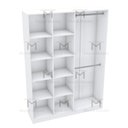 Ver imagem 5 de ARMÁRIO COLMÉIA 2 CABIDEIROS M460.B MDF (CLOSET, LOJA) MUNDI MOVEIS
