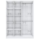 Ver imagem 3 de ARMÁRIO COLMÉIA 2 CABIDEIROS M460.B MDF (CLOSET, LOJA) MUNDI MOVEIS