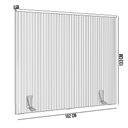 Ver imagem 5 de Cabeceira de Madeira Ripada Para Cama De Casal Queen 160 cm Angelina L05 Off White - Lyam Decor