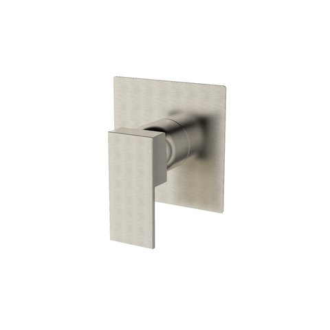 Acabamento Misturador Monocomando Chuveiro Base Docol Urban Inox Escovado Baumê