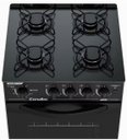 Ver imagem 4 de Fogão Esmaltec 4 Bocas Caribe Glass Mesa Vidro - Preto - Bivolt