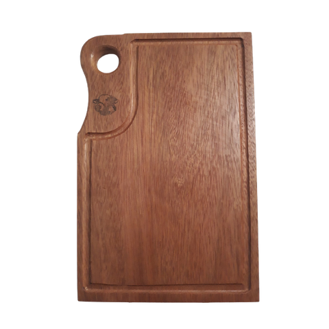 Tábua churrasco retangular Furada M