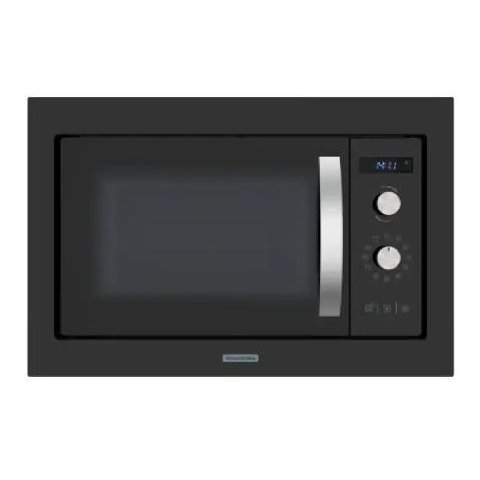 Micro-ondas de Embutir Glass Cook 25 Litros com 8 Funções em Vidro Temperado Preto - Tramontina