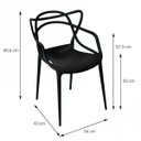 Ver imagem 5 de Kit 4 Cadeiras Solna Allegra Vermelho