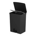 Ver imagem 2 de Lixeira com Pedal Trium 50 L Preto ou