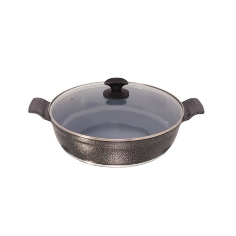 Frigideira Preto Craqueado Antiaderente Cerâmica Javali AA30