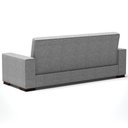 Ver mais imagens de Sofá Cama Decorativo 210cm Beesley Linho Grafite - Gran Belo