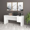 Ver imagem 1 de Mesa para Escritório Me4113 Branco Tecnomobili