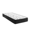 Ver imagem 4 de Cama Box Baú Solteiro Conforto Suede Cinza + Colchão Solteiro Conforto Espuma D33 Com EPS 30x88x188