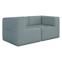 Ver imagem 1 de Sofá Modulado 2 Lugares 154cm Espuma D33 Multimóveis CR45356 Azul