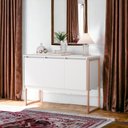 Ver imagem 1 de Buffet Luxuoso 3 Portas Barcelona - Branco Cobre