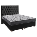 Ver imagem 1 de Kit Cama Box + Cabeceira + Colchão Casal D33 - Iso100 - Ortobom