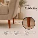 Ver imagem 5 de Recamier Decorativo 150 cm Beira de Cama Casal Estofada na Cor Capuccino