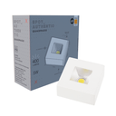 Ver imagem 1 de Spot Led Avant Authentic Sobrepor Quadrado 5w Branco Fosco 3000k Amarelo Biv