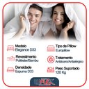 Ver imagem 3 de Cama Box Baú Queen Suede Bipartido + Colchão Elegance Ortopédico Espuma D33 Extra Firme 63x158x198 C